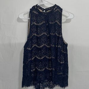 Love a fire lace tank top